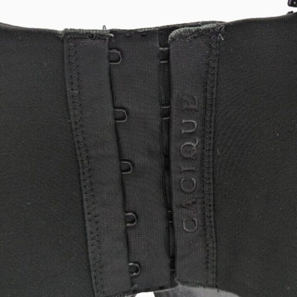 Lane Bryant Cacique Bra Multi Way Strapless Lightweight 40G Black Extra Straps - Picture 7 of 10